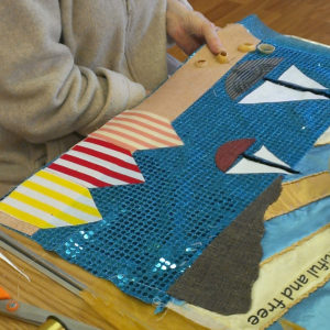 workshop2 Photo: Text Into Textiles
